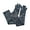 Black, variant on Lady Evening Dinner Gloves Pleuche Elegant Full Finger Gloves 1920s Women Black Gloves Bridal Wedding Gloves