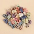 thumbnail image 2 of 20Pcs Macaron Mini Multi-Color Geometric Hollow-Out Plastic Hair Clips Simple Sweet Fashion Style, 2 of 9