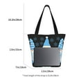 thumbnail image 3 of Easygdp Christmas Gnome Snowflake Shoulder Bags for Women,Crossbody Bags Shoulder Purse Handbag for Women, 3 of 6