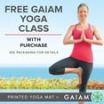 thumbnail image 5 of Gaiam Esterilla De Yoga Con Impresión Premium, Reversible, Extragruesa, Antideslizante, Para Todo Tipo De Yoga, Pilates Y Entrenamientos En El Suelo, 68 Pulgadas De Largo X 24 Pulgadas De Ancho X 6 Mm, 5 of 5