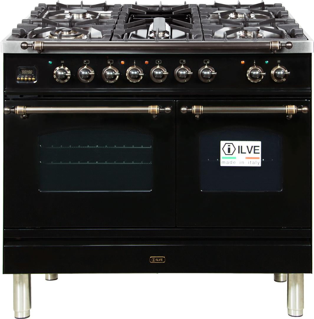 Ilve UPDN100FDMPNY Nostalgie Series 40 Inch Dual Fuel Convection