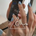 thumbnail image 1 of S925 Sterling Silver Retro Niche Design Ring For Women Does Not Fade, 1 of 3