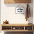thumbnail image 5 of Bienvenido, Por Favor Quítese Los Zapatos, Quítese Los Zapatos, Quítese Los Zapatos, Para La Puerta Principal, Sin Zapatos, Para Decoración Del Porche De La Casa, Quítese Los Zapatos, Para El Hogar, 5 of 5