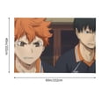 thumbnail image 2 of Haikyu Tapestry, Anime Poster, Backdrop Tapestries, Wall Hanging Decor For Bedroom, Living Room, Dorm, 60x40 Inch, 2 of 9
