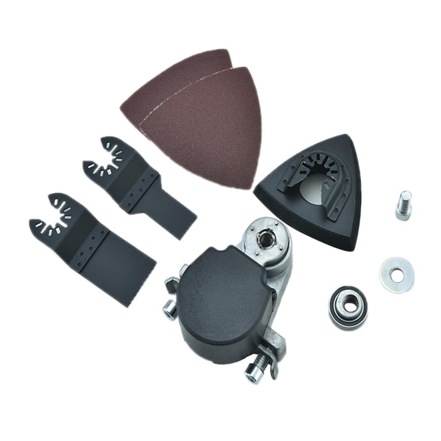 S SERENABLE 9PC Open Hole Durable Metal Polishing Angle Grinder To Oscillating Tool Portable M14