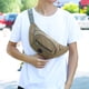 thumbnail image 3 of Mochila cruzada para hombre y mujer, ideal para actividades al aire libre, entrenamiento, viajes, ocio, correr, senderismo y ciclismo. Bolsa de lona con diseño cruzado diagonal., 3 of 6