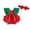 Red, variant on BemeyourBBs Newborn Baby Girl Summer Clothes Watermelon Outfit Cute Infant Bubble Romper Ruffle Fly Sleeve Bodysuit with Bowknot Headband