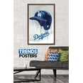 thumbnail image 2 of MLB Los Angeles Dodgers - Drip Helmet 20 Wall Poster, 22.375" x 34", Framed, 2 of 3