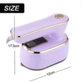 thumbnail image 2 of Mini Steam Iron for Clothes, 2-in-1 Iron and Steamer with Fast Heating & Multi-angle Rotation, 1000W Portable Handheld Steamer for Home & 26-2, 2 of 5