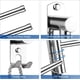thumbnail image 2 of Toallero de pared de acero inoxidable giratorio de 180 grados para ahorrar espacio, barra de toalla de 3 brazos de acero inoxidable SUS304 grueso, barras giratorias retráctiles y ajustables para, 2 of 5