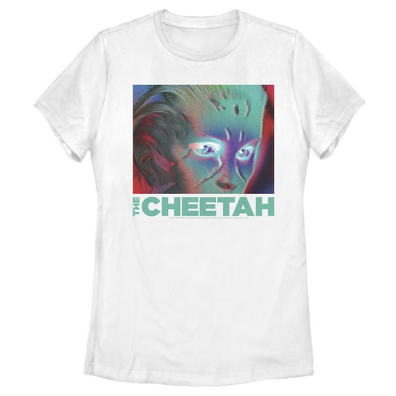 Women's Wonder Woman 1984 Cheetah Infrared  Graphic Tee White Small