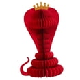 thumbnail image 1 of Rongfmy 2025 Nouvel An Chinois Serpent Rouge en Origami pour Artisanat pour Armoires de Rassemblement des Fêtes A, 1 of 9