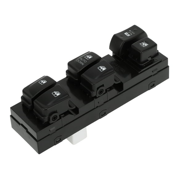 Interruptor de ventana eléctrica Unique Bargains No.935702H1109P para el lado del conductor delantero izquierdo del Hyundai Elantra 2007-2010 Negro