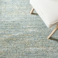 thumbnail image 6 of Safavieh Himalaya Flanagan Solid Runner Rug, Blue/Olive, 2'3" x 10', 6 of 11