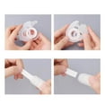 thumbnail image 3 of serony Tape Dispenser Cutter Holder Tool Handheld Donut Tape Dispenser Clear, 3 of 9