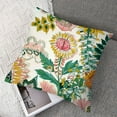 thumbnail image 2 of Heduofu  Boho Floral Pillow Covers 18x18 Set of 4 Bohemian Mandala Decorative Throw Pillow Cases Soft Velvet for Sofa Couch Car Bedroom Home Decor 18x18in, 2 of 5