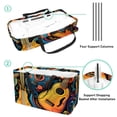 thumbnail image 4 of Musical Instrument Large Capacity Reusable Foldable Beach Bag with Collapsible Bucket, Cube Organizer, and Grocery Baskets - Oxford Cloth Material, 4 of 7