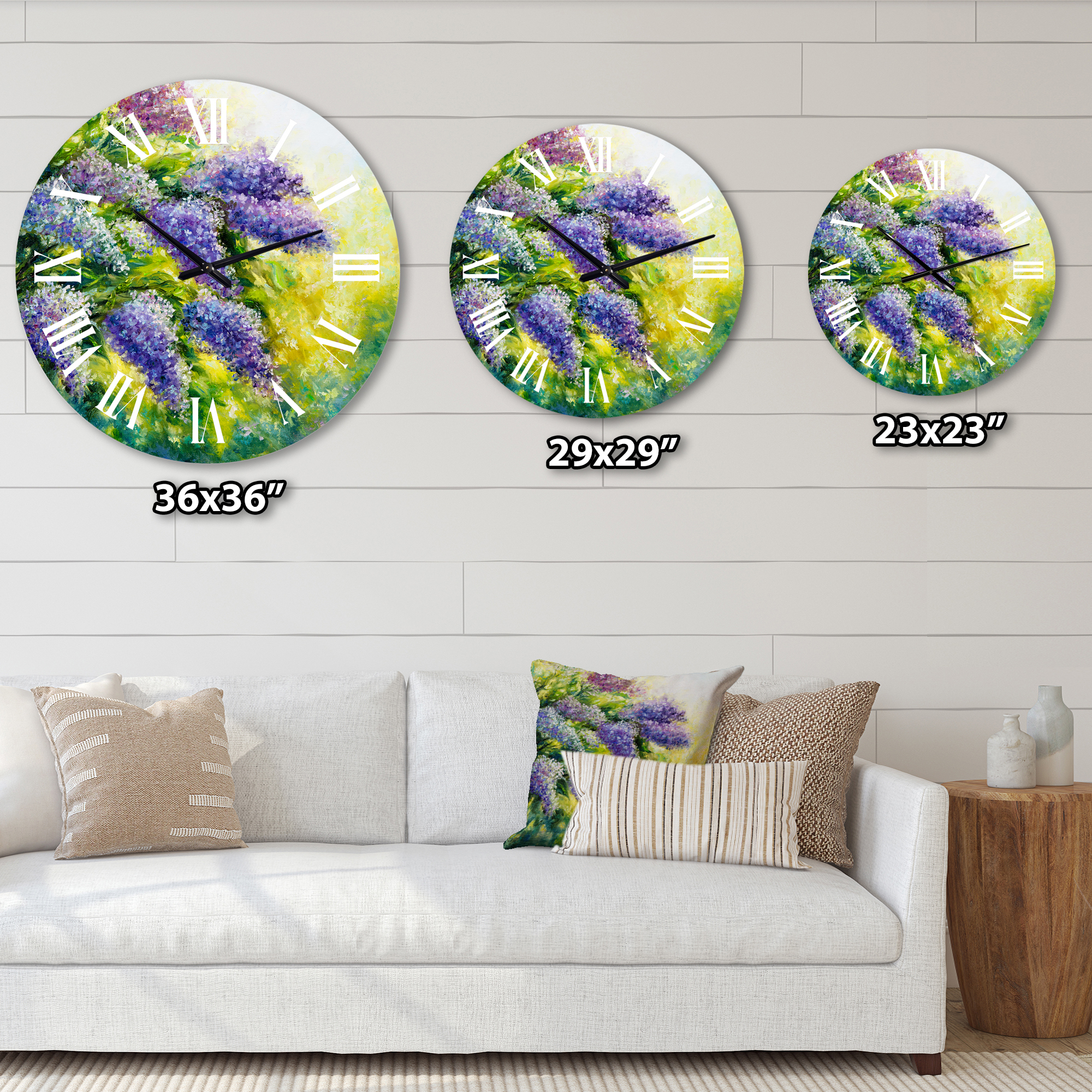 Designart 1 in Traditional Wall Clock