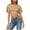 Khaki-womens tops, variant on FNFYFH Womens Batwing Short Sleeve T Shirts Summer Casual Crew Neck Tops Loose Fit Boxy Basic Tees