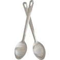 thumbnail image 3 of YQHWQH Rust Resistant Stainless Steel Cooking Spoon Set (2 Pack), 3 of 5