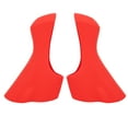 thumbnail image 5 of 1 par de fundas protectoras de silicona para manillar de bicicleta, empuñaduras cómodas para bicicleta de carretera, accesorio de ciclismo 4700 Rouge, 5 of 5