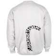 thumbnail image 2 of Halloween Snow Leopard Costume Mens Sweatshirt White MD, 2 of 2