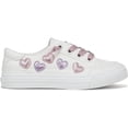 thumbnail image 2 of Blowfish Malibu Youth Girl's Aurora-K Sneaker White/Multi 13M, 2 of 6