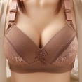 thumbnail image 1 of Vedolay &nbsp;Lingerie&nbsp;For Women Naughty Sex Women's Seamed Soft Cup Wirefree Bra,Coffee 3XL, 1 of 2