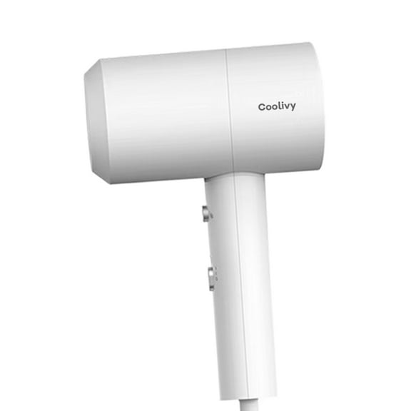 Coolivy Electric Hair Dryers, Compact Travel Hair Dryer, White