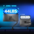 thumbnail image 2 of Soporte para monitor ARES WING Single con A/C USB de 17 a 49 pulgadas, 20 a 44 libras, 2 of 8