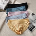 thumbnail image 2 of Kudavo Men's Underwear Briefs,Low-Waist Briefs, Covered Waistband,Moisture Wicking,3-pack, 2 of 7