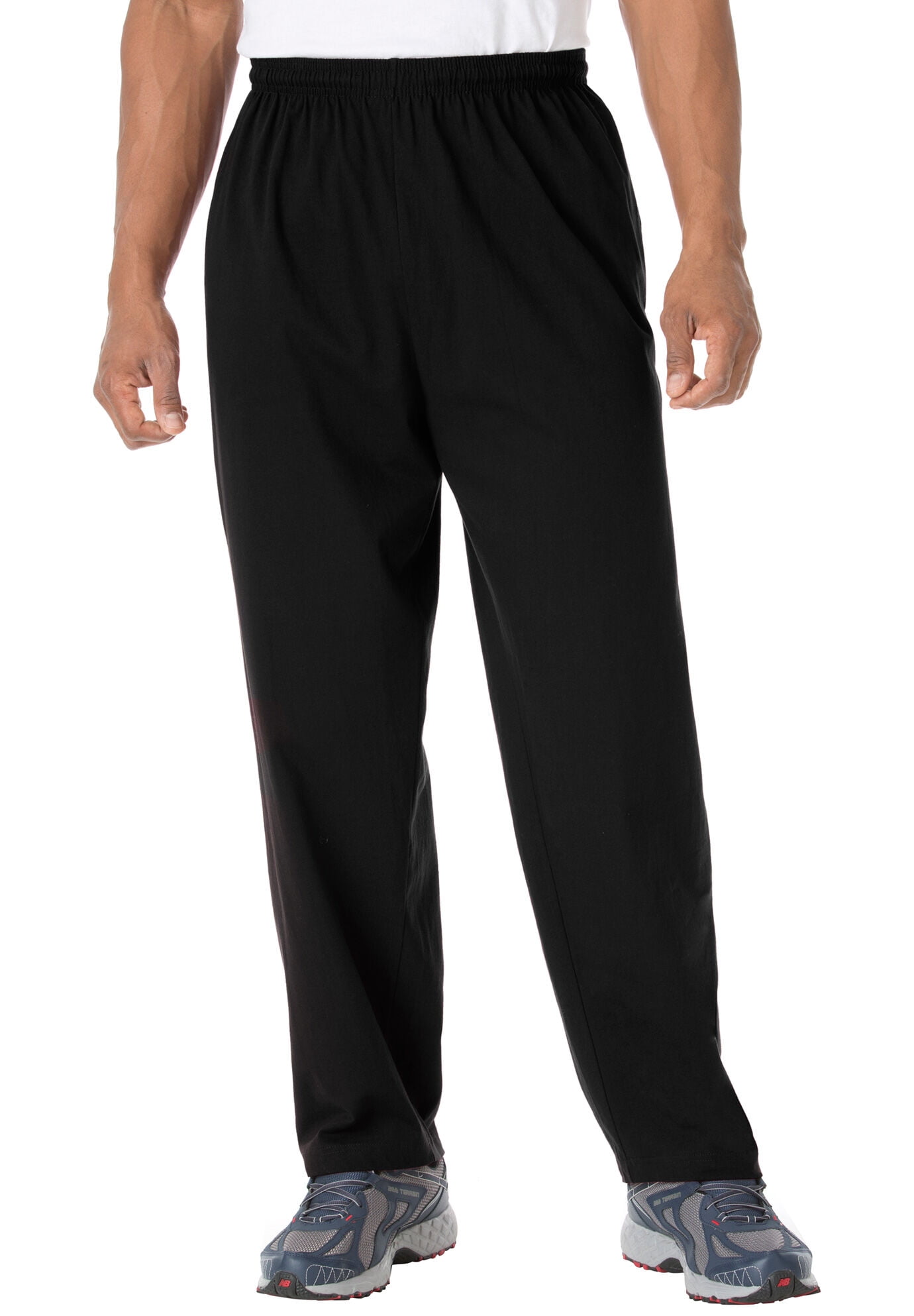 Kingsize Sport Collection Mens Big & Tall Force Cool Power Wicking Pants