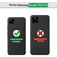 thumbnail image 2 of Google Pixel 4A Case (No fit for Pixel 4A 5G) with HD Screen Protector, Military-Grade Protective Heavy Duty Phone Case with Magnetic Kickstand Ring for Google Pixel 4A Rose Gold, 2 of 15