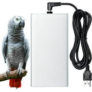 briidea Bird Warmer for Cage, Bird Heater to Snuggle up for African Grey, Parakeets, Parrots, Small Birds, USB 5V