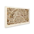 thumbnail image 3 of Trademark Fine Art "Paris France Street Map" Canvas Art by Michael Tompsett, 3 of 4