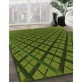 thumbnail image 2 of Ahgly Company Indoor Rectangle Patterned Dark Forest Green Area Rugs, 2' x 3', 2 of 6
