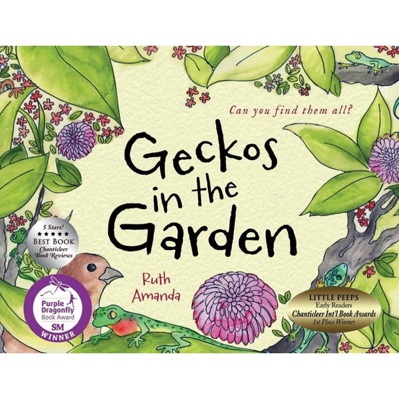 Geckos in the Garden: Can you find them all?, (Paperback)