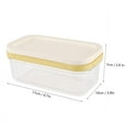 thumbnail image 4 of LYUMO Butter Box Cheese Container Keeper With Cutting Net Food Storage Box Kitchen, Cheese Container, Cheese Keeper, 4 of 7