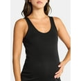 thumbnail image 4 of Time and Tru Women's Maternity Non Shirred Tank Top, Sizes S-XXL, 4 of 5