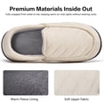thumbnail image 4 of Ecetana Women's House Slippers Closed Back Memory Foam Indoor Shoes, 4 of 8