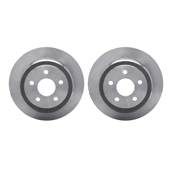 Dynamic Friction Company Rear Brake Rotors 6002-54123