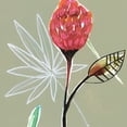 thumbnail image 2 of Goldberger, Jennifer 26x26 Gold Ornate Wood Framed with Double Matting Museum Art Print Titled - Tropic Botanicals VI, 2 of 4