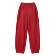 thumbnail image 4 of Women's Harem Pants Lightweight Loose Fit Drawstring Waist Side Pockets Cuffed Ankle Casual Summer Lounge Trousers, 2XL, 4 of 7