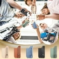 thumbnail image 1 of Fiudx Cartera Adhesiva para Teléfono, Tarjetero de Cuero, Funda Multifuncional para Móvil, Material Duradero, Espacio para Tarjetas de Crédito, Soporte para Teléfono, Tamaño Portátil y Práctico, Ajus, 1 of 2