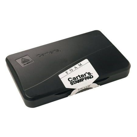 UPC: 0071709213817 | Carter s Foam Stamp Pad 2-3/4 x 4-1/4 Black (21381)
