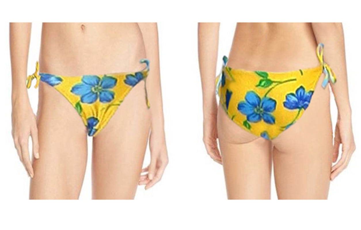 yellow bikini walmart