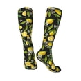 thumbnail image 4 of Balery Lemon Fruits Flowers Leaves Fun Novelty Socks Men'S Women'S Crew Socks Funny Crazy Novelty Socks Quirky And Cool Socks, 4 of 9
