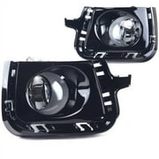Fog Light For 12-15 Toyota Prius C Clear Lens, Pair