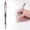 A, variant on Standard Retractable Gel Pen, Blue Ink, Aluminum Alloy Clip, Quick Dry Smooth Ink