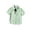 Green, variant on Asxite Toddler Girls White Shirt Solid Color Short Sleeve Button Down Preppy Style Casual Summer Tops 1-18Y